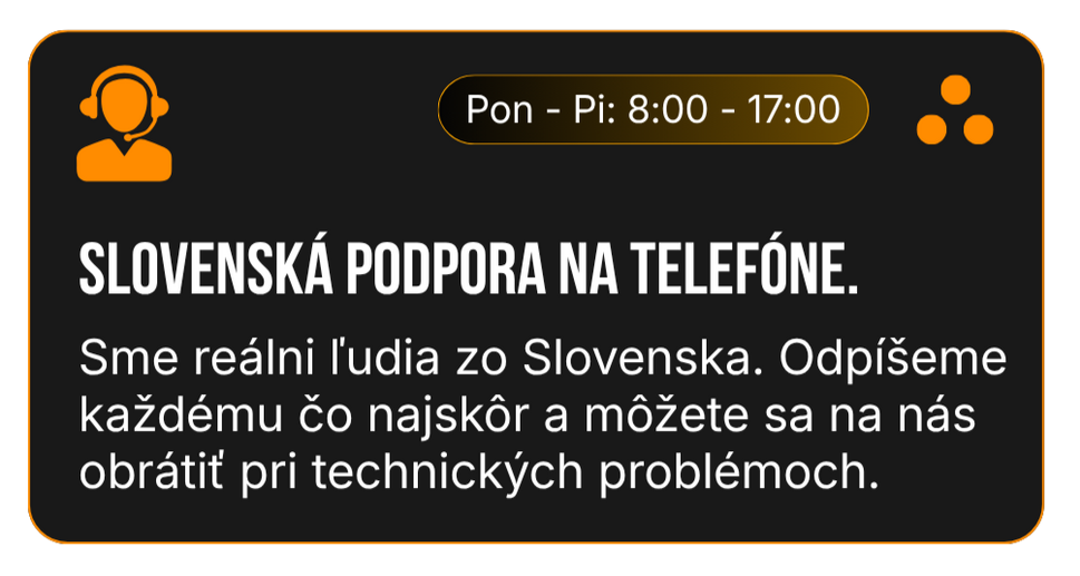 Slovenská podpora