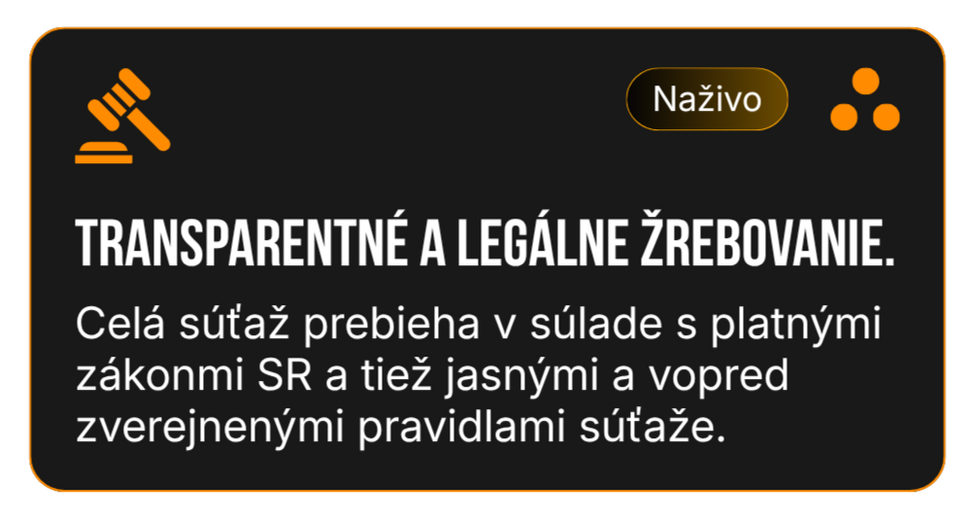 Žrebovanie naživo