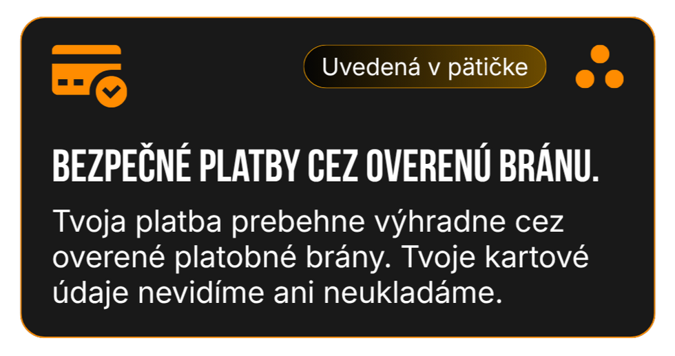 Zabezpečené platby Zabezpečené platby